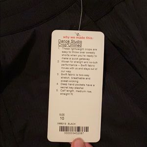 Lululemon Dance Studio Cropped Pants